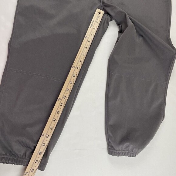 Under ARmour Baseball Pants Adult Size XL Gray Cropped Softball Knickers - Picture 3 of 9